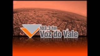 Prefixo - Voz do Vale FM - 103,3 MHz - Cândido Mota/SP