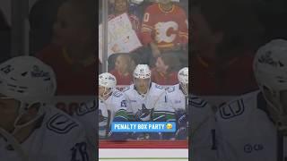 Vancouver Canucks Have 5 Men In The Penalty Box 