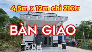 Chính thức bàn giao nhà 216tr . Tặng chủ nhà 1 bộ bàn ghế đá .