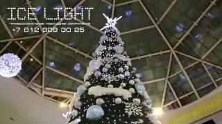 Новогоднее оформление торговых центров - ТРК ЛЕТО