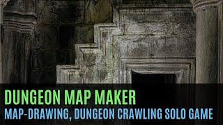 Dungeon Map Maker | Solo map drawing / dungeon crawling game