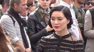 Tian Hai Rong 田海蓉 @ Paris 5 july 2016 Fashion Week show Armani / juillet