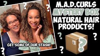 M.A.D.CURLS MYSTERY BOX | Get Some Of Our Natural Hair Product Stash!