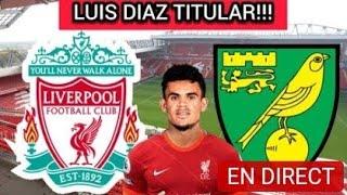 LIVERPOOL VS NORWICH CITY LIVE MATCHFULL LIVE SCORE.