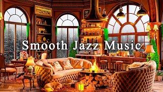 Relaxing Jazz Instrumental Music for Studying, Work  Smooth Jazz Music at Cozy Coffee Shop Ambience