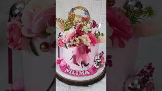 Beautiful cake #cake #birthdaycake #beautifulcake #shortsvideo #cakedesign #unique #tutorials