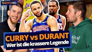 CURRY vs DURANT!! Wer ist der Bessere Spieler? | SHOTS FIRED C-Bas vs KobeBjoern