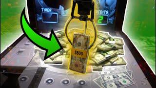   Casino Claw Machine CA$H Clean OUT!$$ 