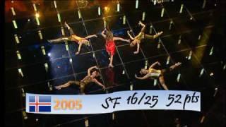 Iceland in the Eurovision Song Contest The 00's