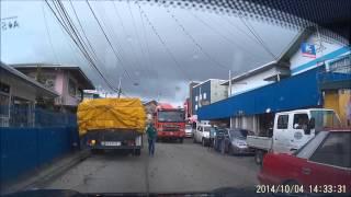 Some Idiot Driving On The Roads Of Trinidad and Tobago.