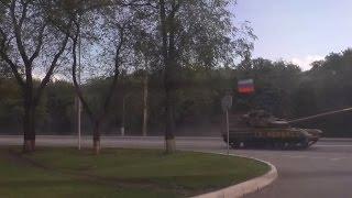 Ukraine War - Russian army convoy rolling into Luhansk Ukraine