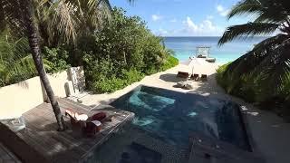 Huvafen Fushi Maldives | Cube with pool | 800 sq m | room tour.