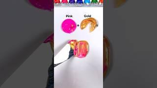 Unorthodox color mixing recipes #colormixing #paintmixing #oddlysatisfying #artvideos #guessthecolor