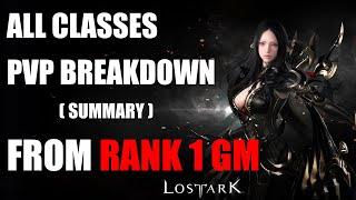 ALL CLASSES PVP BREAKDOWN - From RANK 1 RU GM (Lost Ark) PT.3