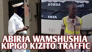 ABIRIA WAMSHUSHIA KIPIGO KIZITO TRAFFIC WATAKA KUMTOA ROHO | DEREVA AONGOZA ABIRIA KUMPIGA TRAFFIC