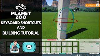 Planet Zoo Keyboard Shortcuts And Building Tricks YOU Need To Know | step by step tutorial |