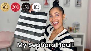 My Sephora Haul! Sephora Savings Event 2024 | Round 1 