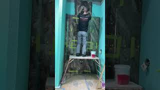 Керамогранит Стена Санузел #оренбург #diy #ремонт
