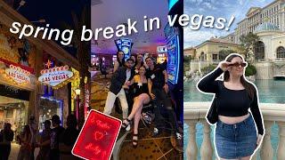 SPRING BREAK IN VEGAS VLOG!! | girls trip, clubbing, exploring, & more! 🪩