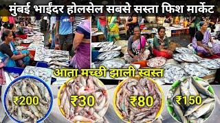 Mumbai Mira Bhayandar Fish Market | Bhayandar Wholesale Fish Market | Bhayandar Fish Market