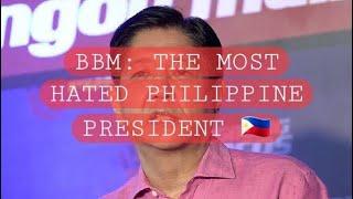 Why Bongbong Marcos became the most hated Philippine President? #MarcosvsDuterte #philippinepolitics