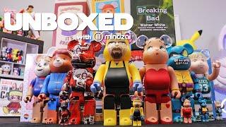 We unbox 7 different 400% Bearbricks December 2020 - Unboxed EP 117