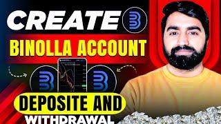 Binolla Trading Strategy | Binolla Create Account & Deposit | Binolla Binary Option Trading