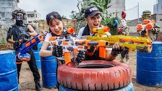 Gugu Gaming : Nerf Guns Great War - SWAT & CRIME 2