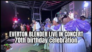 Everton Blender 70th Live Performance in Fort Lauderdale 2024