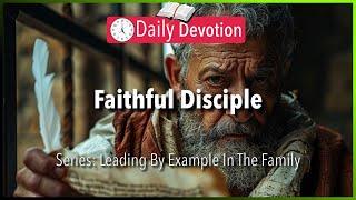 November 26: Luke 14:27 - Faithful Disciple - 365 Daily Devotions