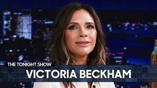 Victoria Beckham Explains Her Matching Outfits with David Beckham | The Tonight Show