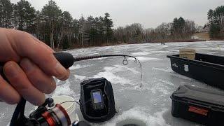 Early Ice Fishing w/ a Garmin Striker 4