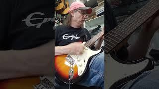 Guitar Sound Check  1990s PARTCASTER all replacements available - musicschool24.de #shorts #repair