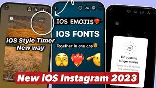 IPhone Fonts + IPhone Emojis + Reels Like Iphone + See Hidden Mentions || IOS Instagram On Android