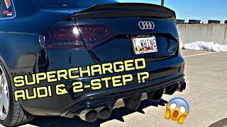 SUPERCHARGED E85 AUDI S4 WITH 2-STEP