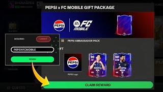 FC MOBILE x PEPSI GIFT PACKAGE IS FINALLY HERE  FREE SON & LEO MESSI  REDEEM THIS SECRET CODE NOW