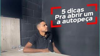 5 dicas pra quem vai abrir uma autopeças