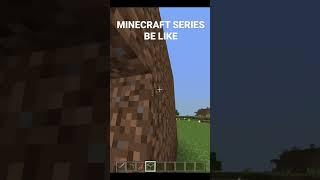 MINECRAFT SERIES BE LIKE #shorts #minecraft #minecraftshorts #minecraftedit #fyp #dream #waterbucket