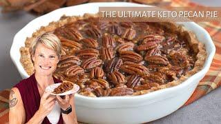 Award Winning KETO PECAN PIE | Gooey Sugar-Free Recipe