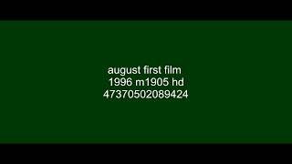 [FICTIONAL] August First Film Studio (1996)