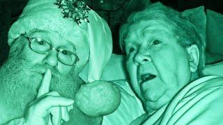 SANTA WAKE UP PRANK ON GRANDMA!