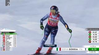 Sofia Goggia 3rd place Downhill Cortina D’ampezzo Italy 2024 