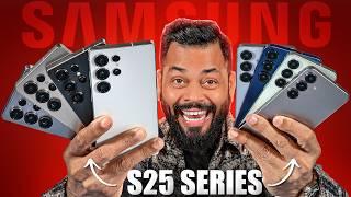 Samsung Galaxy S25 Ultra, S25 & S25+ Hands On & First Look  It's All About AI 