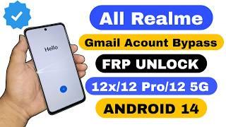 Android 14 - All Realme Gmail Account Bypass | Realme 12X/12 Pro/12 5G/12 Plus FRP Unlock Without PC