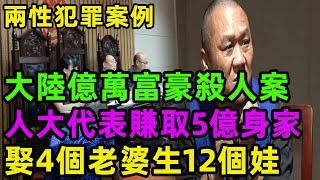 大陸億萬富豪殺人案！人大代表賺取5億身家，娶4個老婆生12個娃!#真相 #偵探 #大案紀實 #channel #中国故事 #中国新闻#出轨#情感