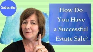 How Do Estate Sales Work | What Is An Estate Sale | Estate Sale Tips