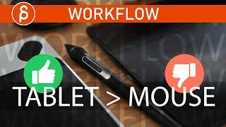 Why I PREFER TABLETS over Mouse and Keyboard (Ergonomics Workflow)