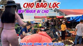 Bất Ngờ MỸ NHÂN ĐI “CHỢ ĐỘNG VẬT” BẢO LỘC, LÂM ĐỒNG -Thủ Phủ “TRÀ” Bà Con ĐI CHỢ LỰA ĐỒ TẤP NẬP KPVL