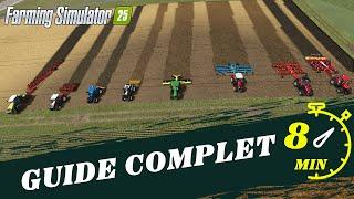 Guide Débutant : Tout Comprendre sur les Outils de Travail du Sol dans Farming Simulator 25