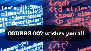 coder 007's 1st Eid Wishing in programmer style